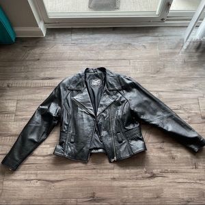 First genuine leather jacket